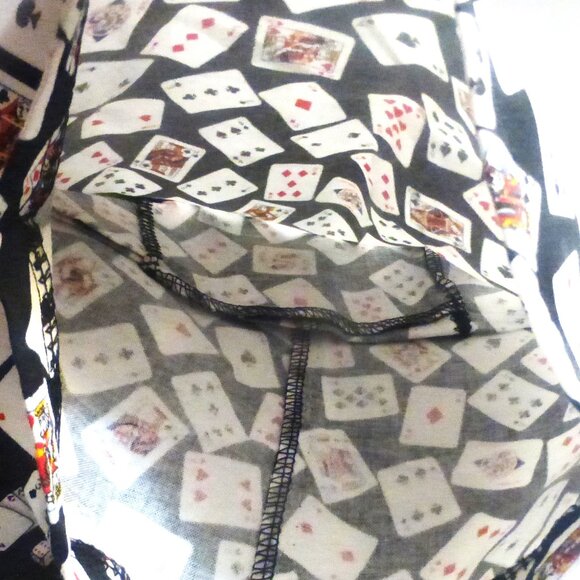 Vintage CARDS Card Deck Card Holder Card Tray Leather Case Silk Bag Bridge - Picture 10 of 11